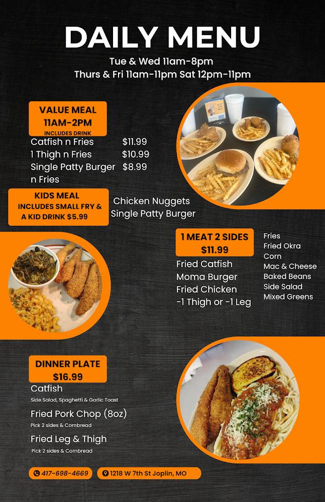 Sum’na Eat Soul Food Kitchen Menu image 3
